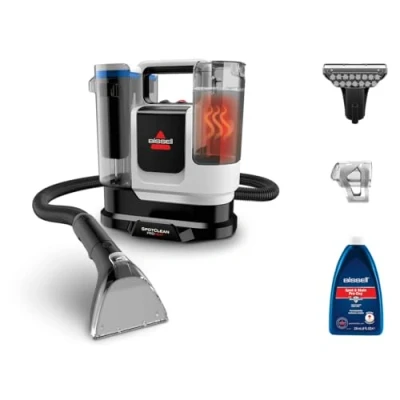 Obrázek BISSELL SpotClean ProHeat Advanced čistič koberců a čalounění, mokrý vysavač pračka, motor 1125W, kompaktní multiplošné čištění, výkonný proti skvrnám, s kabelem, 3924N