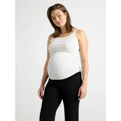Obrázek Lindex Tanktop Maternity Tílko, Ženy, Velikost: 52/54, Off white