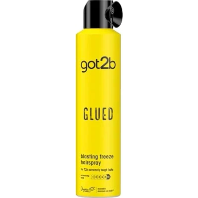 Obrázek Got2B Glued Blasting Freeze Spray sprej na vlasy 300 ml, bílý, 1 kus