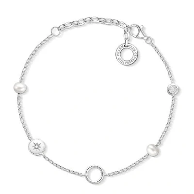 Obrázek Thomas Sabo Dámský náramek Charm Club 925 sterlingové stříbro X0271 646 7, Mincovní