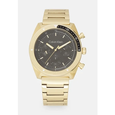Obrázek Calvin Klein FLEX Hodinky se stopkami goldcoloured/black, Muži, Velikost: One Size, Gold coloured/black