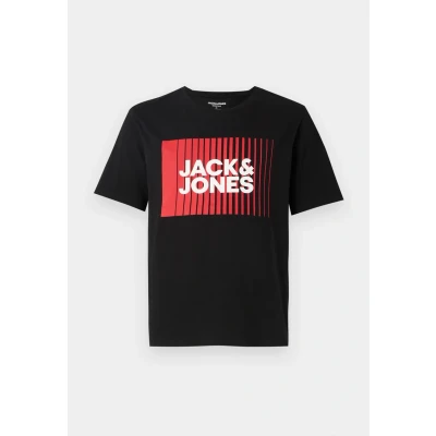 Obrázek Jack &amp; Jones Jjecorp LOGO PLAY O NECK Triko s potiskem, Muži, Velikost: Small, Black