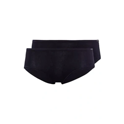 Obrázek Skiny Damen Panty 2ER PACK Boxerky, Ženy, Velikost: 38, Black