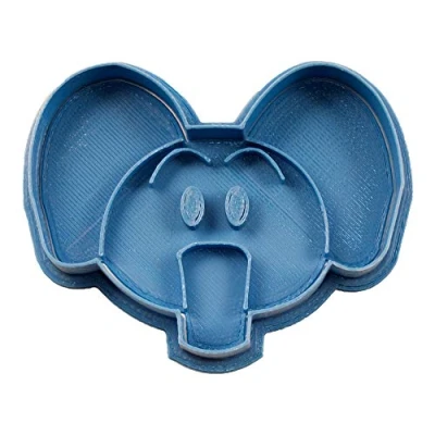 Obrázek Cuticuter Eli Pocoyo Gesicht Keksausstecher, Kunststoff, blau, 8x7x1.5 cm