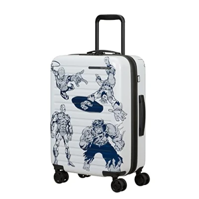 Obrázek Samsonite Stackd Disney Spinner S, rozšiřitelné příruční zavazadlo, 55 cm, 35/42 l, Vícebarevné (Marvel Comics), Zavazadlo pro děti