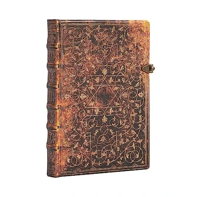Obrázek Grolier Ornamentali poznámkový blok Midi Flexi Linkovaný Paperblanks