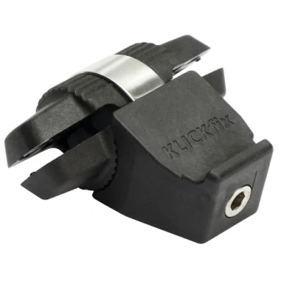 Obrázek KLICKFix Unisex Adult Contour adaptér na sedlo, černý, jedna velikost