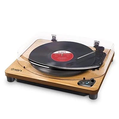 Obrázek ION Air LP Gramofon na vinylové desky / s integrovaným bluetooth vysílačem vč.Converter software (Mac/PC) wood