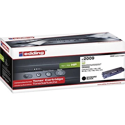 Obrázek edding Toner EDD 2009 černý dosah 1600 stran nahrazuje HP 85A (CE285A)
