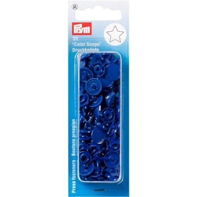 Obrázek Prym 393216 patentka Color Snaps hvězda královská modrá, plast, jedna velikost