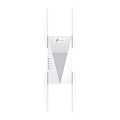 Obrázek TP Link Repeater RE815XE WiFi 6E WLAN zesilovač AXE5400, kanál 160 MHz, Tri Band, WPA3, doporučeno pro použití s routerem