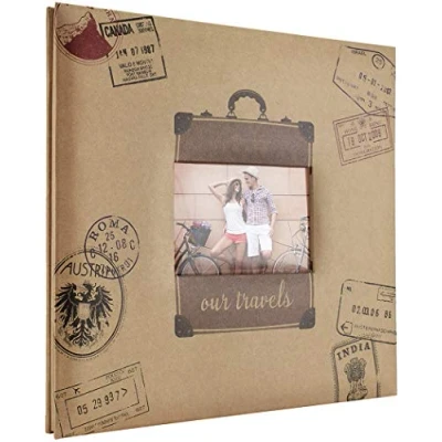 Obrázek MCS Our Travels Expandable 10 Scrapbook Seiten, 30,5 x cm, farblos