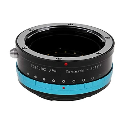 Obrázek Fotodiox Pro Iris Lens Mount Adapter Compatible with Contax N Lenses on Sony E Cameras