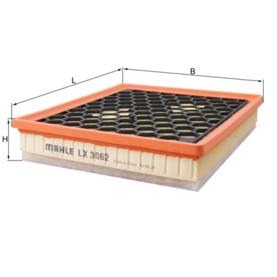 Obrázek Mahle Knecht LX 3062 vzduchový filtr