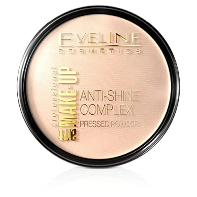 Obrázek Eveline Cosmetics Art Professional Make up Matující minerální pudr s hedvábím 32 přírodních, komplex proti lesku, receptura bez ucpání pórů, k dostání v 6 nuancích