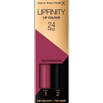 Obrázek Rtěnka Lipfinity od Max Factor, 1 balení (2x 2 ml)