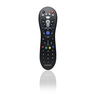 Obrázek Philips SRP3014/10 univerzální dálkové ovládání (4 v 1, TV, Blu ray, STB, STR) černé