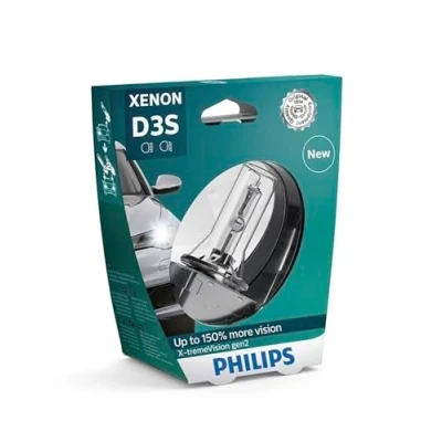 Obrázek Xenonová žárovka do světlometů Philips 42403XV2S1 X tremeVision D3S Gen2, jednotlivý blistr