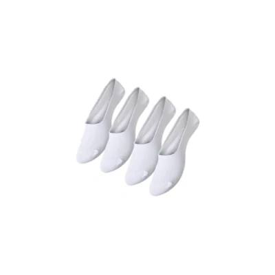 Obrázek PIECES Dámské návleky (4 ks v balení) bílá (Bright White Bright White)