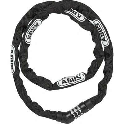 Obrázek Abus Steel O Chain 4804C/110 řetězový na kód černá Zámek