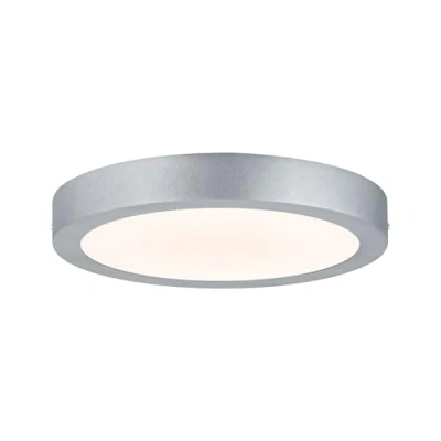 Obrázek Paulmann LED panel Lunar 70655, kulatý, 300 mm, 17 W, 230 V, chrom, matný, hliník, stropní svítidlo, svítidlo