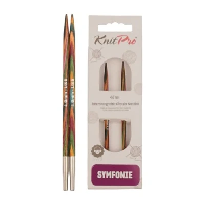 Obrázek KnitPro Symfonie Špičky na pletací jehlice, vyměnitelné, dřevěné