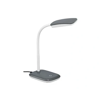 Obrázek Reality Leuchten R52431187 Boa A+, lampa na psací stůl, akryl, 3,5 W, integrovaná, titanová, 25 x 11 36 cm