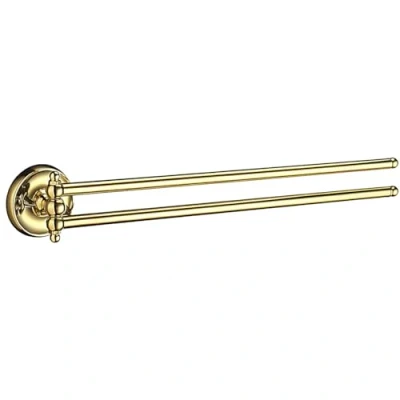 Obrázek Smedbo Messing poliert &quot;Villa&quot; Swing Arm Handtuchhalter, Gold