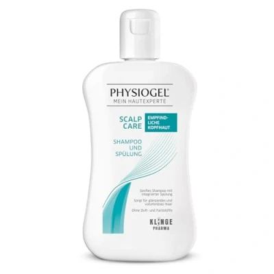 Obrázek PHYSIOGEL Scalp Care Mildes šampon a kondicionér 250 ml jemné čištění péče pro citlivou, suchou pokožku hlavy hydratační &amp; lesklé vlasy
