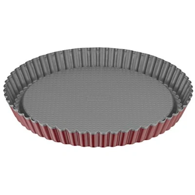 Obrázek Original Kaiser forma na ovocné dno Classic Plus, 28 cm, pečení dortového dortu, ovocný koláč, nepřilnavá povrchová úprava, dortové koláče, vlnitý okraj, rovnoměrné opálení