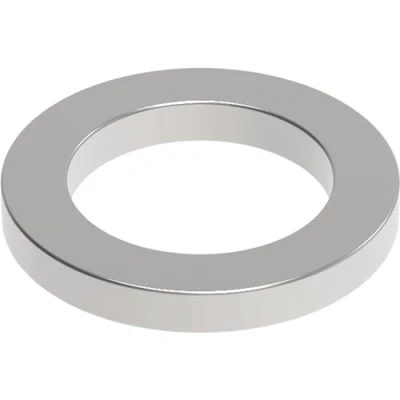 Obrázek MAUL Neodym kroužkový magnet Ø 12 x 1,5 mm (10 kusů) extra silný neodymový ve tvaru prstenu s vysokou přilnavostí kulaté magnety elegantním a moderním designem ideální pro magnetickou