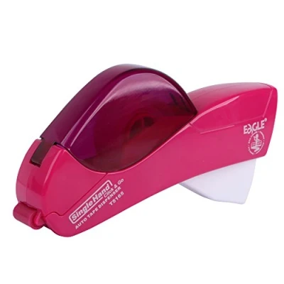 Obrázek Eagle Tape Dispenser, poloautomatický dávkovač lepicí pásky, 12 mm 19 šířka role vč. 2 rolí šikovný praktický přesný