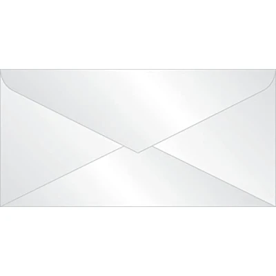 Obrázek SIGEL DU130 dopisní obálky transparentní, DIN dlouhé, 25 kusů