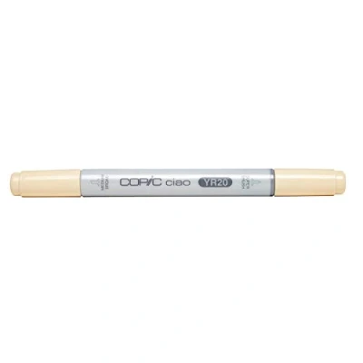 Obrázek COPIC Ciao Marker Typ YR 20, Yellowish Shade, univerzální zvýrazňovač rozložení, se středně širokým a štětcovou špičkou