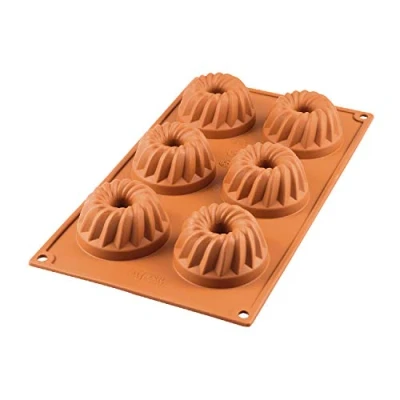 Obrázek Silikomart 20.058.00.0060 SF058 GUGELHOPF SILICONE MOULD ø70 H 36 mm
