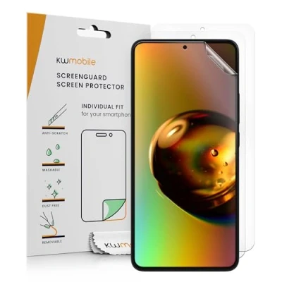 Obrázek kwmobile 3X ochranná fólie na displej kompatibilní s Xiaomi 13T / Pro Folie sada průhledných ochranných fólií