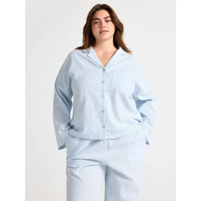 Obrázek Lindex Pyžamový top, Ženy, Velikost: 34, Blue