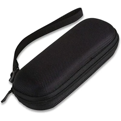Obrázek AGPTEK pouzdro na přenášení, cestovní case pouzdro, Eva zip pro diktafon, 2,4&quot; MP3 přehrávač, USB flash disk, sluchátka JBL Tune 110, Sandisk SD karta, U černá