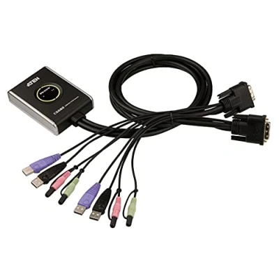 Obrázek Aten CS682 USB 2.0 DVI KVM přepínač se 2 porty