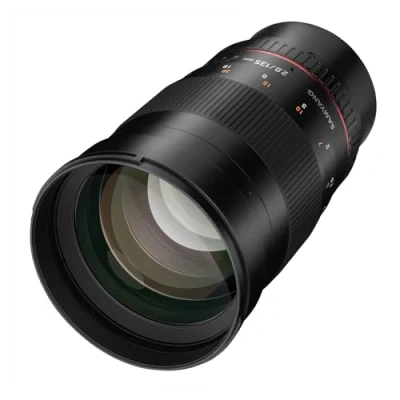 Obrázek Samyang 135mm F2.0 pro Fuji X APS C teleobjektiv Pevná ohnisková vzdálenost kameru s Mount, manuální zaostření, Fujifilm E4, T4, T200, Pro3, A7, T30, T3, T100