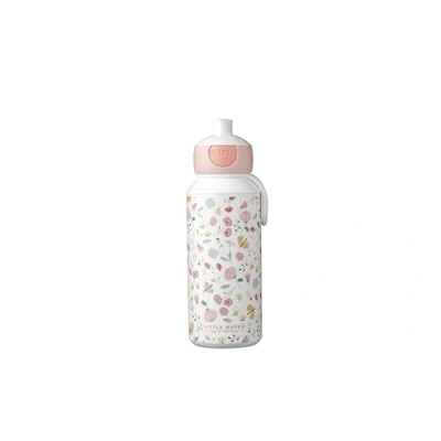 Obrázek Láhev na pití Pop up Campus 400 ml Flowers &amp; butterflies