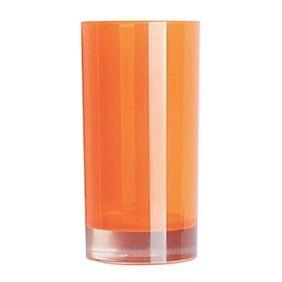 Obrázek Excelsa Linea Bagno pohárek na čištění zubů Ø 6,3 x 13 cm v oranžové barvě, polystyren,