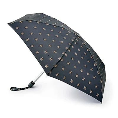 Obrázek Fulton Winziger Regenschirm, MIAU Druck, ultrakompakt, leicht, windabweisender Rahmen, Mehrfarbig, M, Rahmen