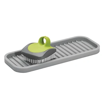 Obrázek iDesign 63883EU Lineo odkládací podložka pod umyvadlo, šedá