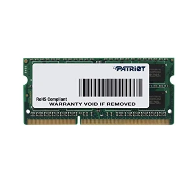Obrázek Patriot Signature 8GB DDR3 1600 MHz operační paměť SODIMM Module (8 GB, 1 x 8 DDR3, MHz, 204 pin SODIMM) PSD38G1600L2S