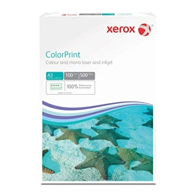 Obrázek Xerox ColorPrint Premium barevný laser papír do tiskárny, bílý, 100 g/m², A3, FSC Mix credit, 1 balení (500 listů), 003R95257