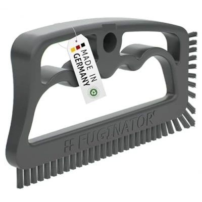 Obrázek FUGINATOR® Fugenbürste grau/grau Bürste zur Fugenreinigung in Bad, WC, Küche Reinigung von Wand und Bodenfliesen,Handliche für Fugen Fliesen