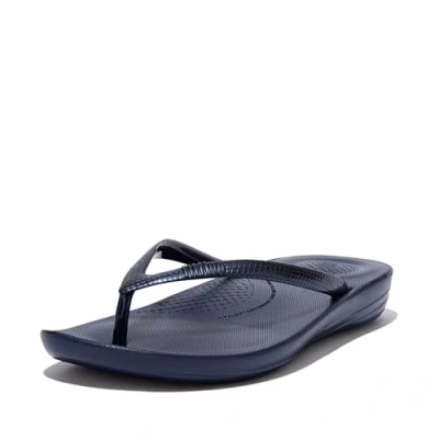 Obrázek Fitflop Iqushion Ergonomic Žabky, Ženy, Velikost: 37, Midnight navy boty