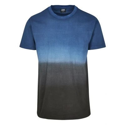 Obrázek Urban Classics DIP DYED TEE Triko s potiskem, Muži, Velikost: Small, Midnightnavy/black