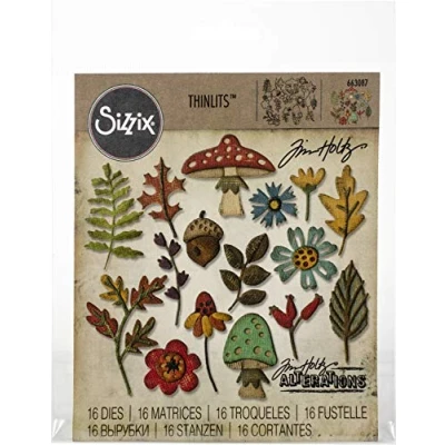 Obrázek Sizzix Thinlits sterben, mehrfarbig, one size